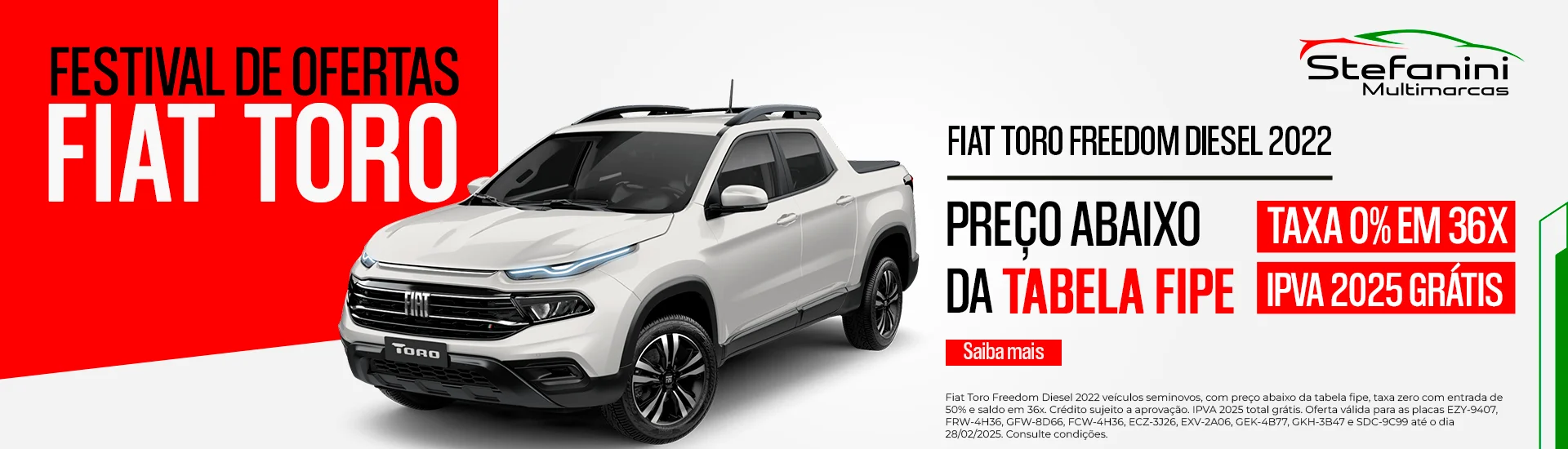 Oferta Fiat Toro